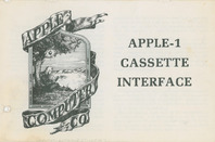 Apple I 1976 documentation