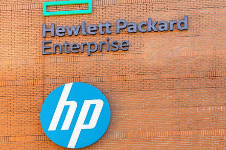 HPE building from Shutterstock