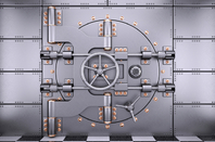 Bank vault door