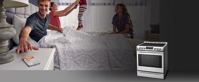 LG Remote controlled oven