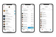 Skype's redesignd mobile UI