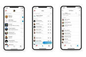 Skype's redesignd mobile UI
