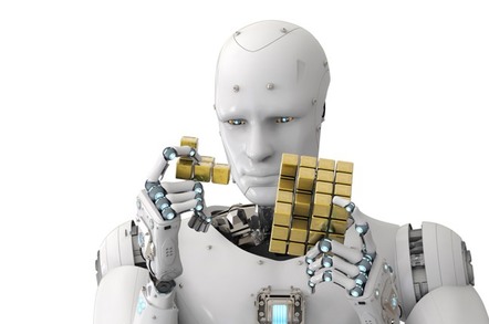 Robot solving Rubik's Cube