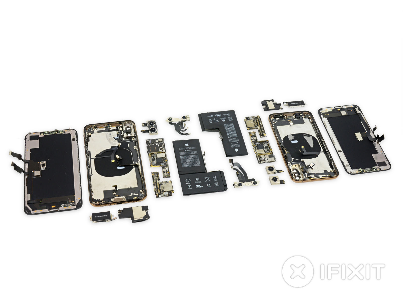 photo of iFixit engineers have an L of a time pulling apart Apple's iPhone XS image