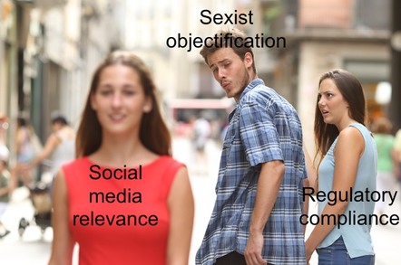 Distracted boyfriend image