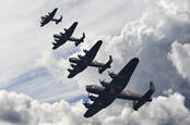 WW2 Lancaster bombers