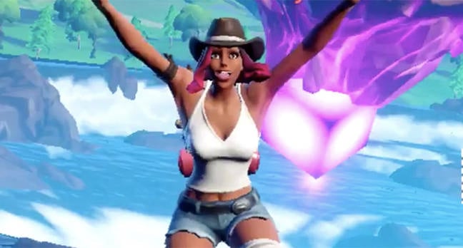 fortnite fesses up new female character s jiggly bits unintended and embarrassing - girl fortnite characters names