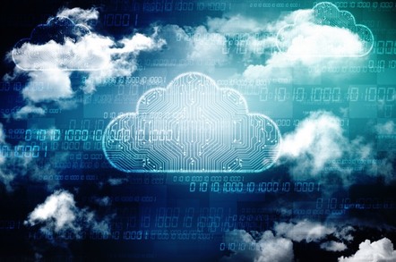 Cloud computing graphic