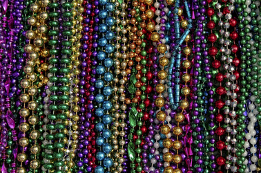 Mardi Gras beads