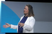 Diane Greene, CEO, Google Cloud, speaking at Google Cloud Next 2018