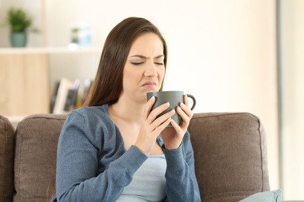 Woman suffering after drinking Brussels sprout-flavoured tea