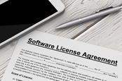 Software license image