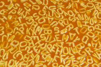 Alphabet pasta