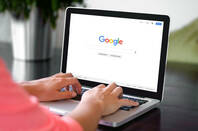 Shutterstock image of a google search bar