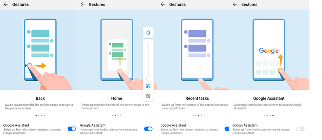 Mate 20 Pro Gestures Mate 20 Pro Gestures