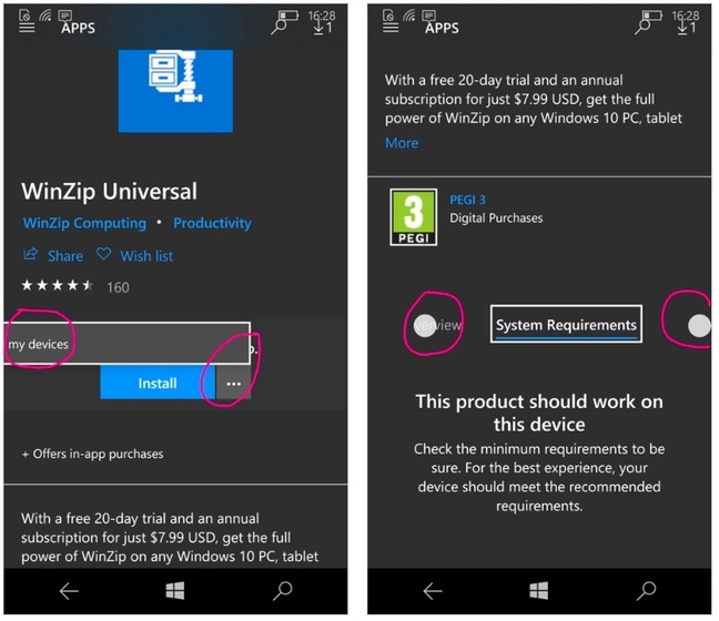 Windows 10 Mobile Store is corrupted "height =" 560 "vidth =" 648 Vindovs 10 Mobile Store is corrupt