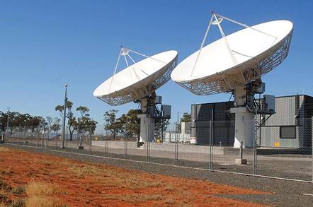SkyMuster ground station in Bourke