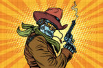 Cowboy robot image by rogistok via shutterstock