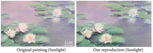 Taken from Deep Multispectral Painting Reproduction via Multi-layer, Custom-Ink Printing