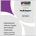 Optimizing the software supplier and customer relationship