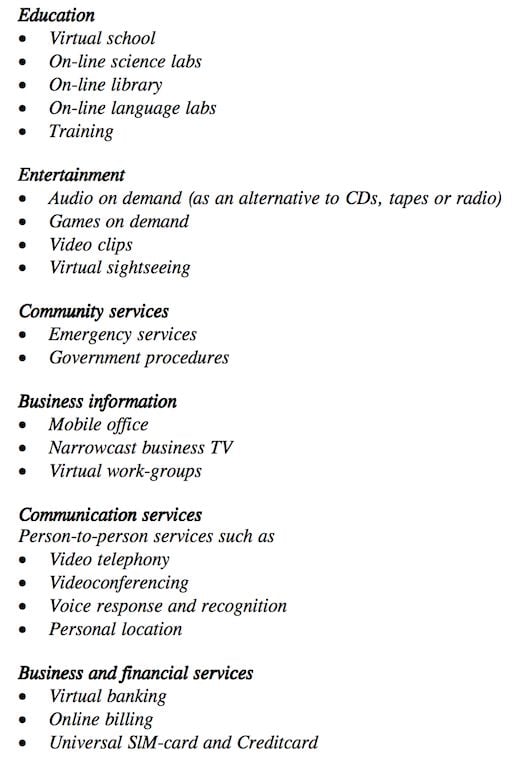 UMTS v1 from 1997