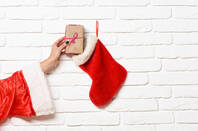 A Christmas stocking
