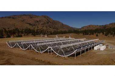 CHIME radio telescope