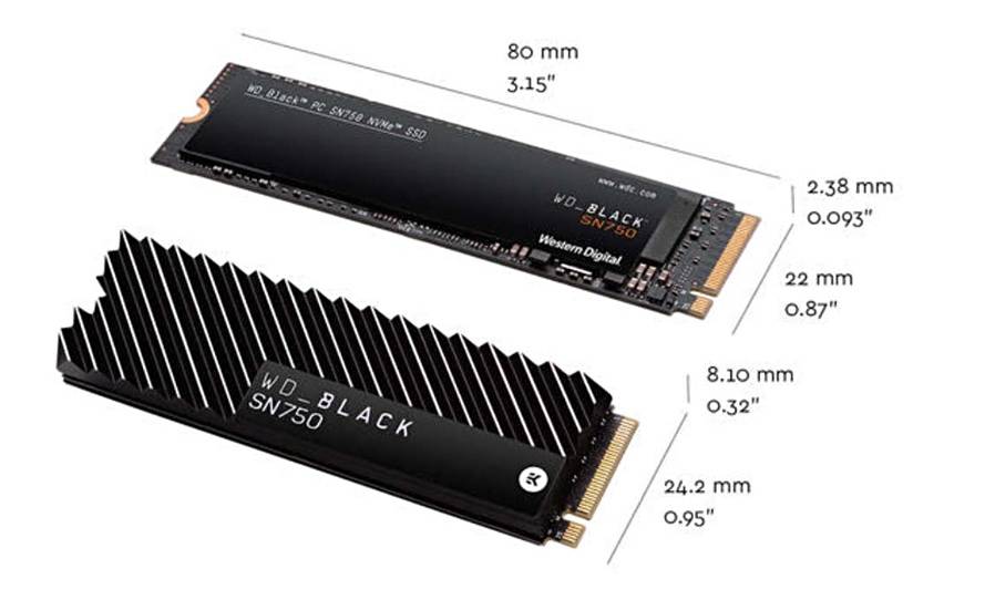 Wd deals sn750 heatsink