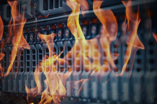 Alibaba Cloud waiting for hardware to dry out after fire