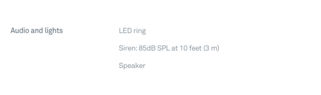 Google Nest specs Google Nest specs