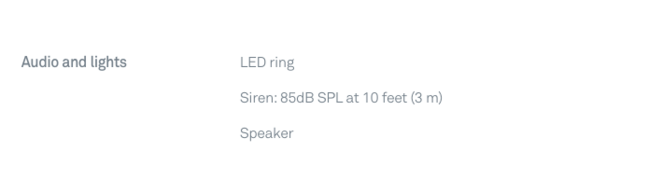 Google Nest specs