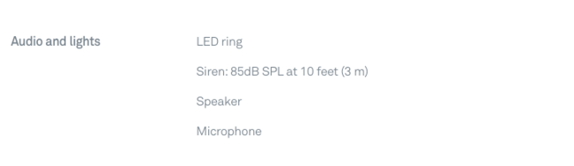 Google Nest specs Google Nest specs