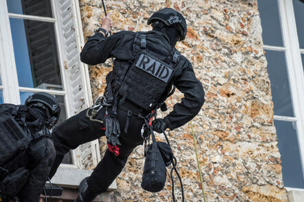 police raid