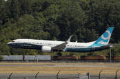 Boeing 737-Max 9 on Shutterstock