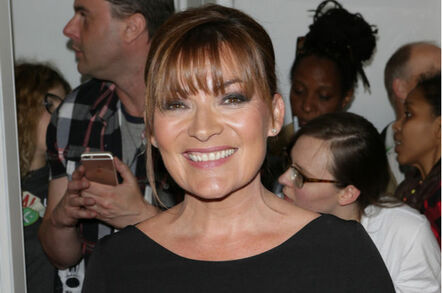 British television presenter lorraine kelly breakfast