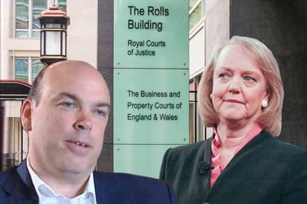 meg whitman and mike lynch (autonomy hp trial)