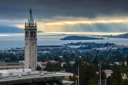 Berkeley, CA skyline from Shutterstock
