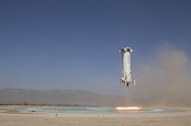 Blue Origin New Shepard Landing