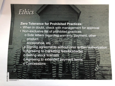 An internal Autonomy guide to revenue recognition. Exhibit K1/196.5/6