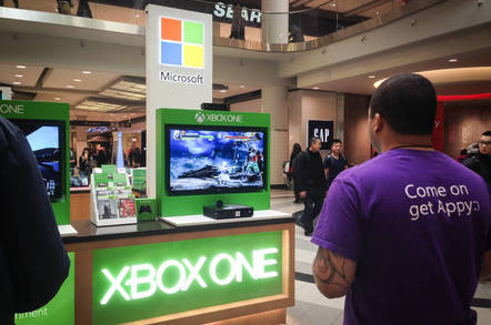 A Microsoft mall kiosk from 2015
