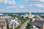 The Washington DC skyline- image from shutterstock