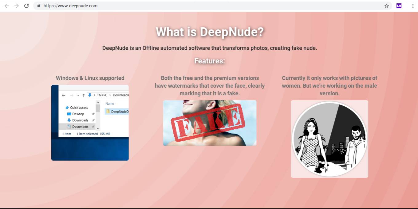 DeepNude deep-nuked: AI photo app stripped clothes from women to render  them naked. Now, it's stripped from web • The Register