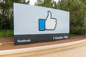 Facebook headquarters from Shutterstock