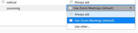 The setting in Firefox to prevent Zoom auto-starting