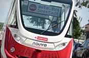 Self-driving Navya bus