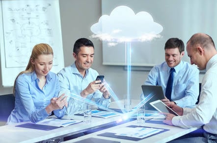 Using the cloud at work