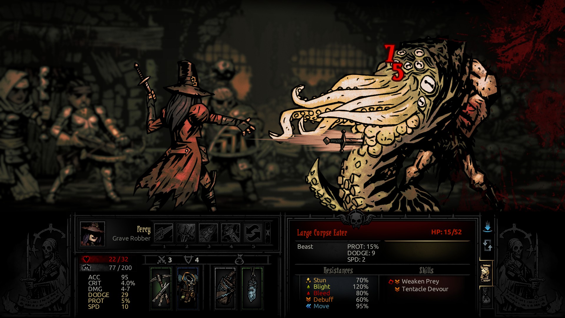 Darkest Dungeon: Lovecraftian PTSD simulator will cause your own 