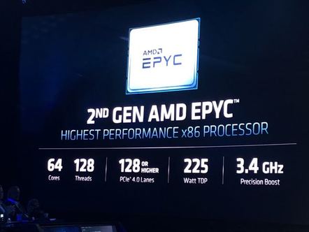 Epyc 2 stats