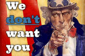 Uncle Sam says: I don't want you