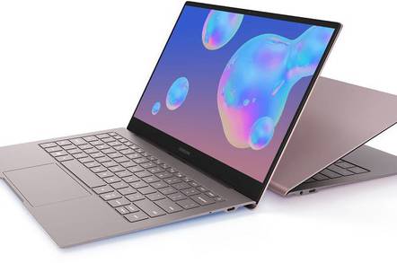 Samsung's Galaxy Book S, running Qualcomm's 8CX chipset